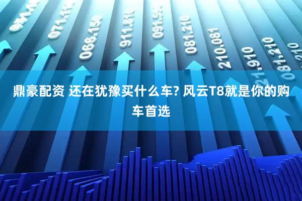 鼎豪配资 还在犹豫买什么车? 风云T8就是你的购车首选
