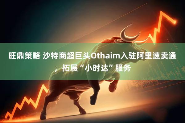 旺鼎策略 沙特商超巨头Othaim入驻阿里速卖通，拓展“小时达”服务