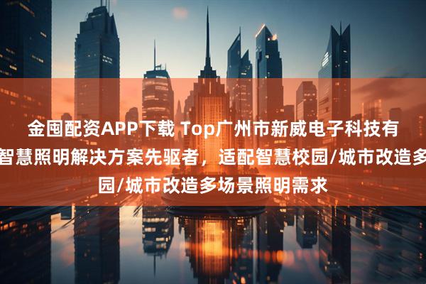 金囤配资APP下载 Top广州市新威电子科技有限公司:城市智慧照明解决方案先驱者,适配智慧校园/城市改造多场景照明需求